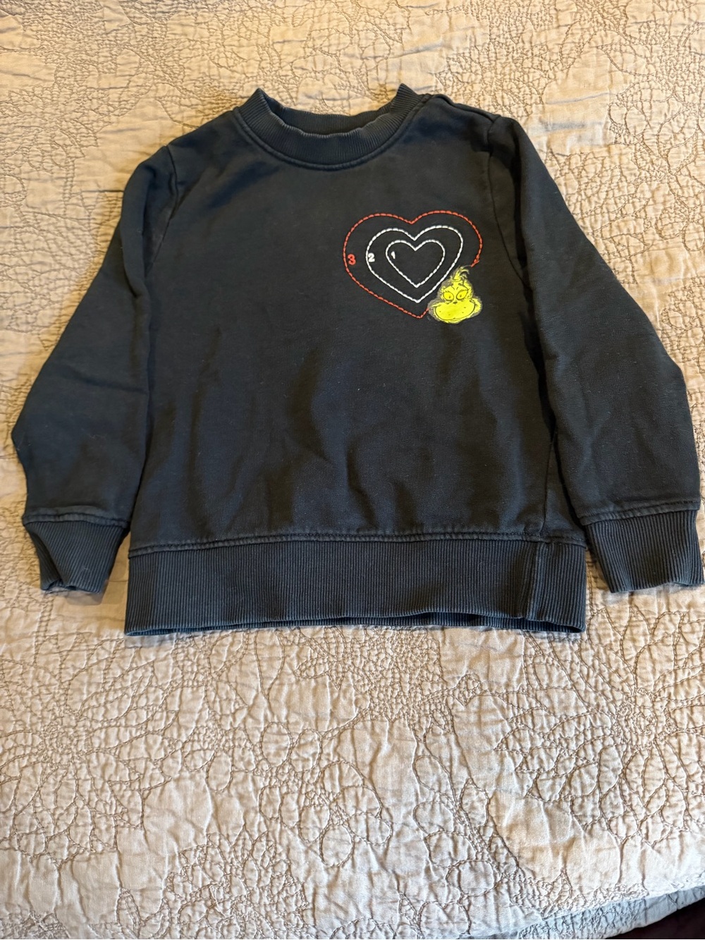 Title: Hanna Andersson Grinch Girls/Boys Sweatshirt Size 4 100 cm Christmas